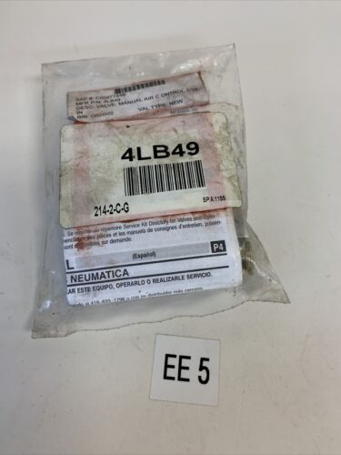 IR INGERSOLL RANDPNEUMATIC VALVE 4LB49 -FAST SHIPPING! Main Image