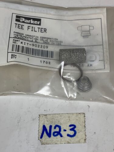 PARKER FT-4 Series Tee Filter Kit Part # 902209 New In Sealed Bag Fast Shipping! Main Image