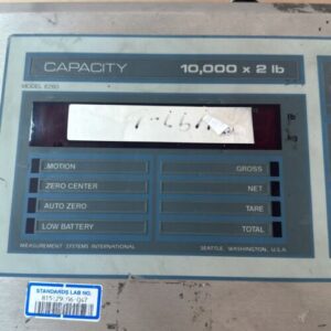 PREOWNED- MSI Trans-Weigh 10,000 X 2Lb Model 6260 / MSI-6260I-A04-D02 | FASTSHIP - Image 2