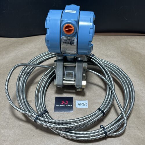 NEW NO BOX - Rosemount 1151 Smart Pressure Transmitter 1151DP4S22 45VDC 0-150” Main Image