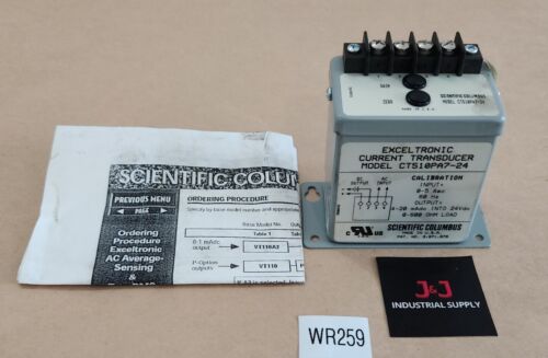 *NEW* Scientific Columbus CT510PA7-24 Excel Tronic Current Transducer + Warranty Main Image