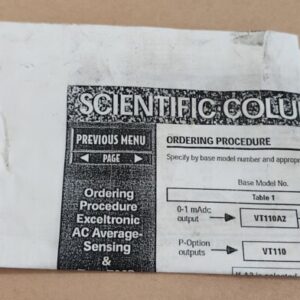 *NEW* Scientific Columbus CT510PA7-24 Excel Tronic Current Transducer + Warranty - Image 8