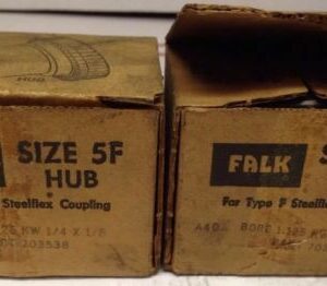 New!! Falk Size 5F Hub Steelflex Coupling Bore 1.125KW 1/4 x 1/8 (Qty Of 2) - Image 5