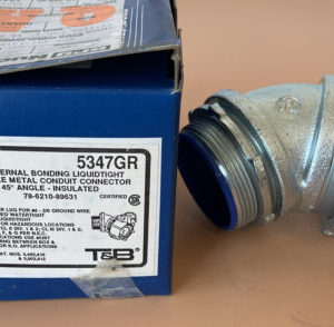 NEW IN BOX- Thomas & Betts 5347GR Elbow 45 Degree Liquidtight Grounding 2β πΊπΈ - Image 3