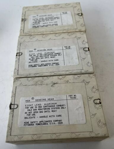 *NEW* MSA 94150 Sensing Head, Eight Lead, Aluminum -LOT OF 3- Fast Shipping!!! Main Image