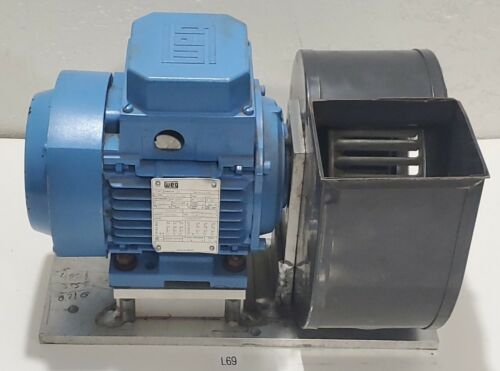 *PREOWNED* WEG .7536AS3E48T Electric Motor Fan Pump W/ Blower .75Kw FP 0.89 220V Main Image