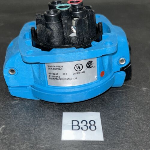 Meltric Inlet/Plug 01-N4042 PN20 Fast Shipping &Warranty# Main Image