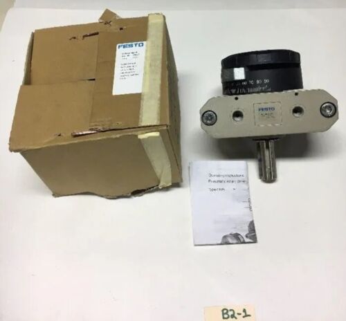 New Festo DSR-40-180-P Pneumatic Rotary Actuator 120 Psi/8 Bar 13467 Warranty! Main Image