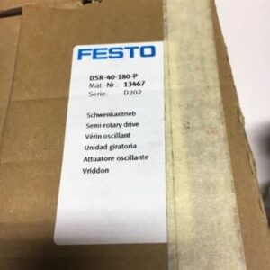 New Festo DSR-40-180-P Pneumatic Rotary Actuator 120 Psi/8 Bar 13467 Warranty! - Image 7