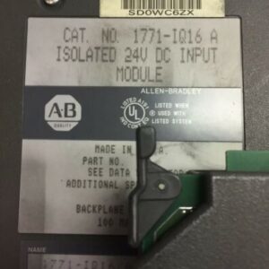 ALLEN BRADLEY 1771-OQ16 /A, 1771-IQ16 /A & 1771-OAD OUTPUT MODULES [3 UNITS] - Image 2