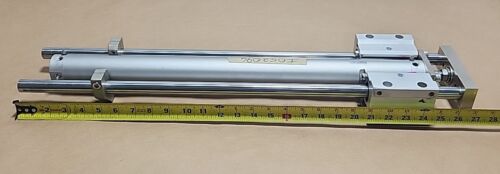 BRAND NEW- SMC MGQL16-10 Double Piston Pneumatic Cylinder 16mm Bore 10mm Stroke Main Image