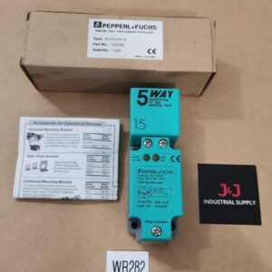 *NEW* Pepperl Fuchs NJ15+U4+E2 5-Way Positioning Sensor 10-60Vdc + Warranty! - Image 1