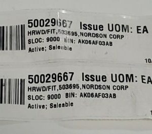 *NEW* LOT OF 4 Nordson 503695F Pump Seals + Warranty! - Image 6