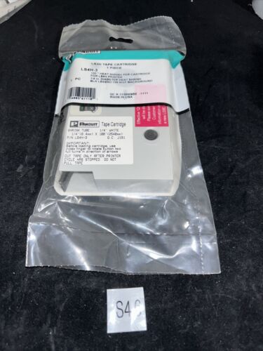 PANDUIT LS4H-3 SHRINK TUBE TAPE CARTRIDGE NEW IN SEALED BAG Main Image