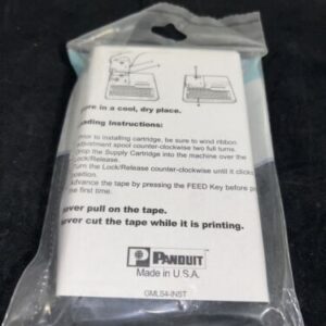 PANDUIT LS4H-3 SHRINK TUBE TAPE CARTRIDGE NEW IN SEALED BAG - Image 4