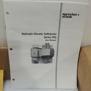 *NEW* Sprecher + Schuh PESC-64-240V Hydraulic Elevator Softstarter Series PES - Image 7