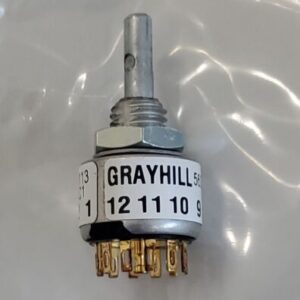 *NEW* Grayhill 56D30-01-1-AJN Rotary Switch 1P 12Pos 200 Ma Max + Warranty! - Image 3