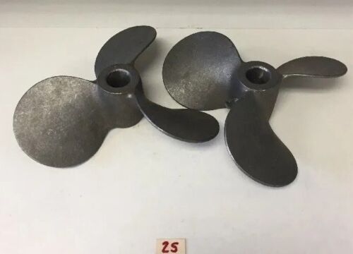 Lot Of 2 Heavy Duty Impeller Fan Blades (3 Fin) *Fast Shipping* Warranty! Main Image