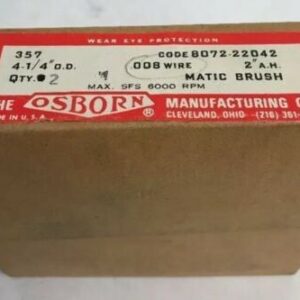 New! Osborn Wire Wheel 8072-22042 Qty of 2 *Fast Shipping* Warranty! - Image 2