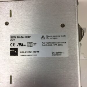Sola Power Supply 10-24-100P Rack Mount 115/230 Vac *Warranty*Fast Shipping! - Image 2