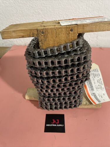 #40 Roller Chain Single Strand Part # 40-757 Feet??? Fast Shipping +Warranty Main Image