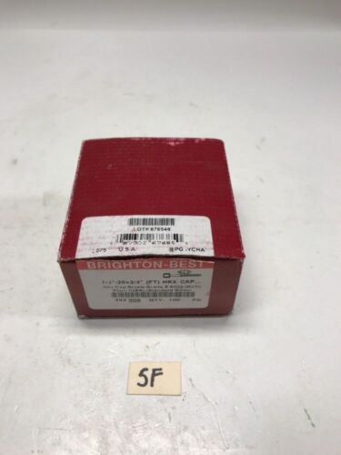 New! Brighton-Best 1/4" -20x3/4" Hex Cap Screw 1RLY4 Qty100 *Fast Shipping* Main Image