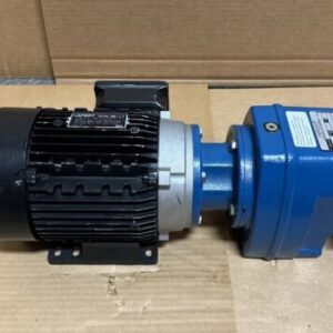 New Lafert 1.5KW Motor With Radicon Gear Reducer M0226.3KGCD1 6.299:1 Warranty - Image 1