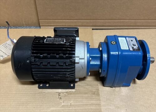 New Lafert 1.5KW Motor With Radicon Gear Reducer M0226.3KGCD1 6.299:1 Warranty Main Image
