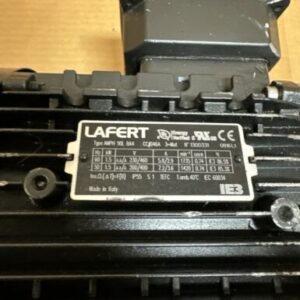 New Lafert 1.5KW Motor With Radicon Gear Reducer M0226.3KGCD1 6.299:1 Warranty - Image 2