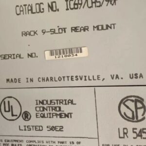 Used Ge Fanuc IC697CHS790F Rack 9-slot Fast Shipping!~Warranty~ - Image 2