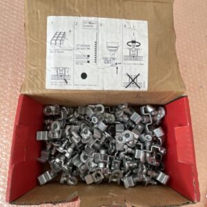 BOX OF (50)- HITLTI Trinity Steel Fab Clamps X-GR RU 1-1/4" CR20 P8 #385932 - Image 3