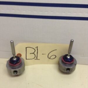 G.W. Dahl 7/16" Model A1168 Toggle Valve Manual 3 Three Way SS Lot Of 2 Waranty - Image 1