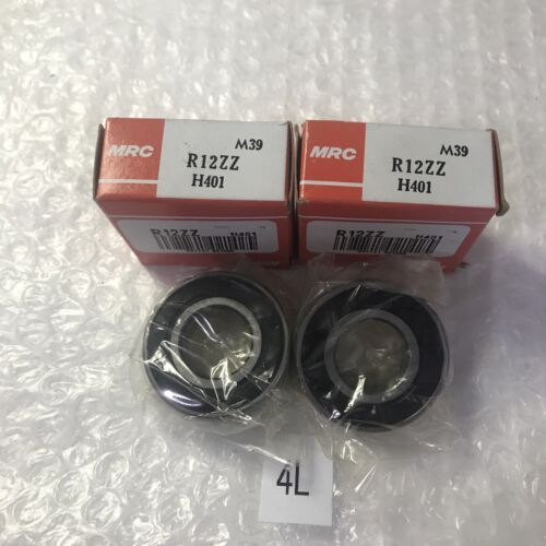 NEW IN BOX (Lot of 2) MRC R 12ZZ BEARINGS# Main Image