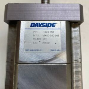 Preowned BAYSIDE SERVO GEAR REDUCER P/N: PX23-050 50:1 Warranty Fast Shipping - Image 2