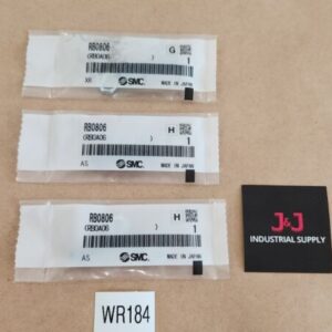 *NEW SURPLUS* LOT OF 3 SMC RB0806 Shock Absorber 6mm Stroke + Warranty! - Image 1