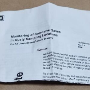 *NEW* Honeywell 1830-0055 Corrosive Gasses Filter Kit 47mm Filter + Warranty! - Image 7