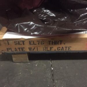 New EL 76-3 Coal Pulverizer THRT Plate 46507 A,B,C,D 4 Plate Set Warranty ! - Image 6
