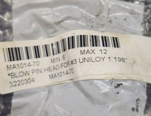 🆕️ *LOT OF 3* Blow Pin Head MA1014-70 1.198" Diameter⚡️🇺🇸 SHIP+WARRANTY - Image 2