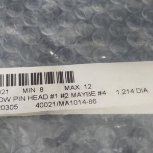 🆕️ *LOT OF 3* Blow Pin Head MA1014-86 1.214" Diameter⚡️🇺🇸 SHIP+WARRANTY - Image 5