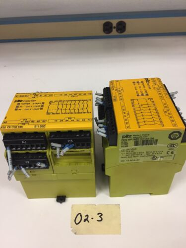 USED Pilz PNOZ X9P Safety Relay Lot Of 2 Fast Shipping! * Warranty* Main Image