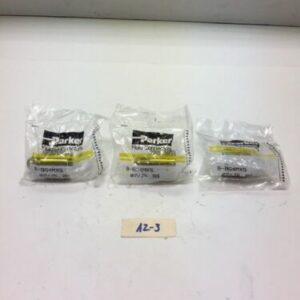 New! Parker Fluid Connectors 8-8G4MXS 07/JB (qty3) *Fast Shipping* Warranty! - Image 1