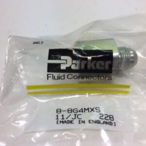 New! Parker Fluid Connectors 8-8G4MXS 11/Jc (qty2) *Fast Shipping* Warranty! - Image 3