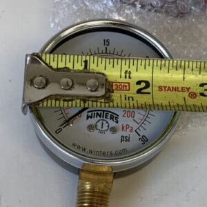 Winters Pressure Gauge 20JN27 30 PSI New In Box Fast Shipping! - Image 4