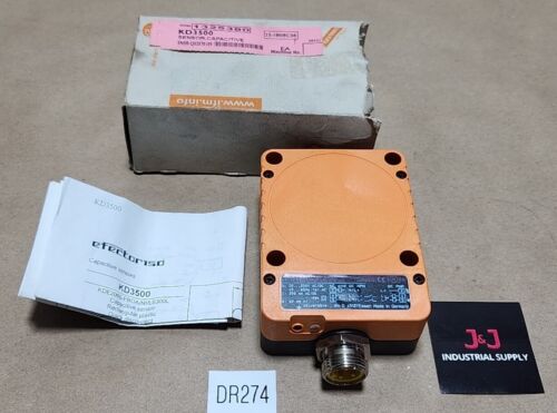 *NEW SURPLUS* IFM KD3500 Capacitive Sensor KDE2060FBOA/LS300L + Warranty! Main Image