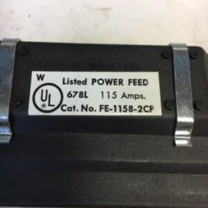 New Duct-O-Wire Power Feed FE-1158-2CP 115 Amps *Fast Shipping* Warranty! - Image 2