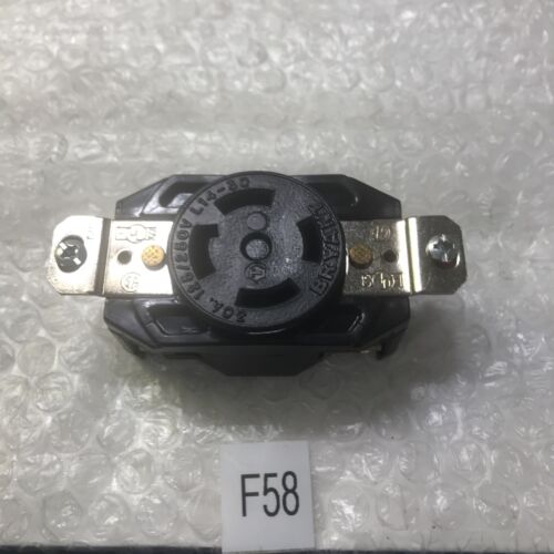 * New Bryant 49YX59 Locking Receptacle-Nylon# 30A 125/250V 3P 4W Grounding! Main Image