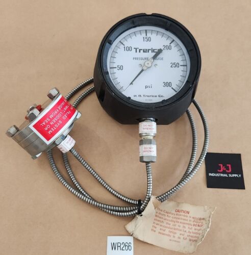*NEW* Trerice W515-03 Pressure Gauge 300Psi w/ Capillary Assembly + Warranty! Main Image