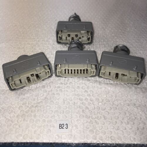 * Used Harting SKV 21 Cable Clamps,with Housing&Electrical Missing 1 Clamp# Main Image