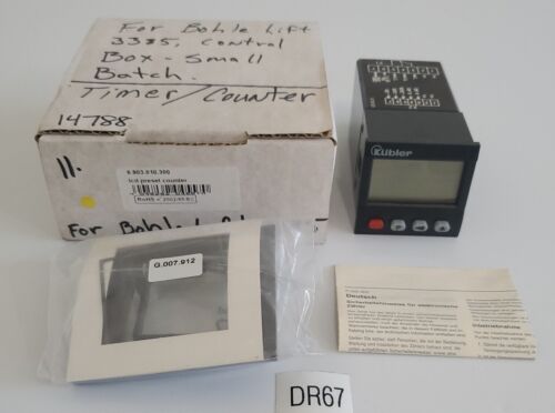 *NEW IN BOX* Kubler Codix 6.903.010.300 LCD 6-Digit Preset Counter + Warranty! Main Image
