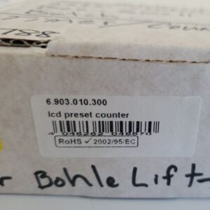 *NEW IN BOX* Kubler Codix 6.903.010.300 LCD 6-Digit Preset Counter + Warranty! - Image 12